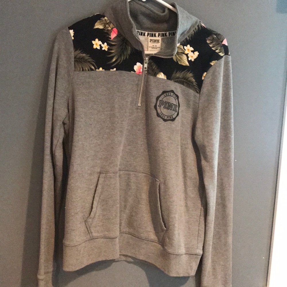 Pink Quarter zip